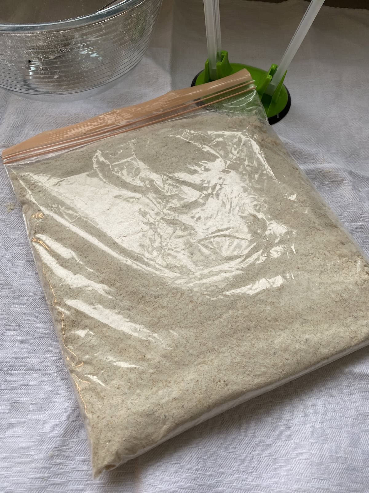 Large bag on streusel crumble mixture.