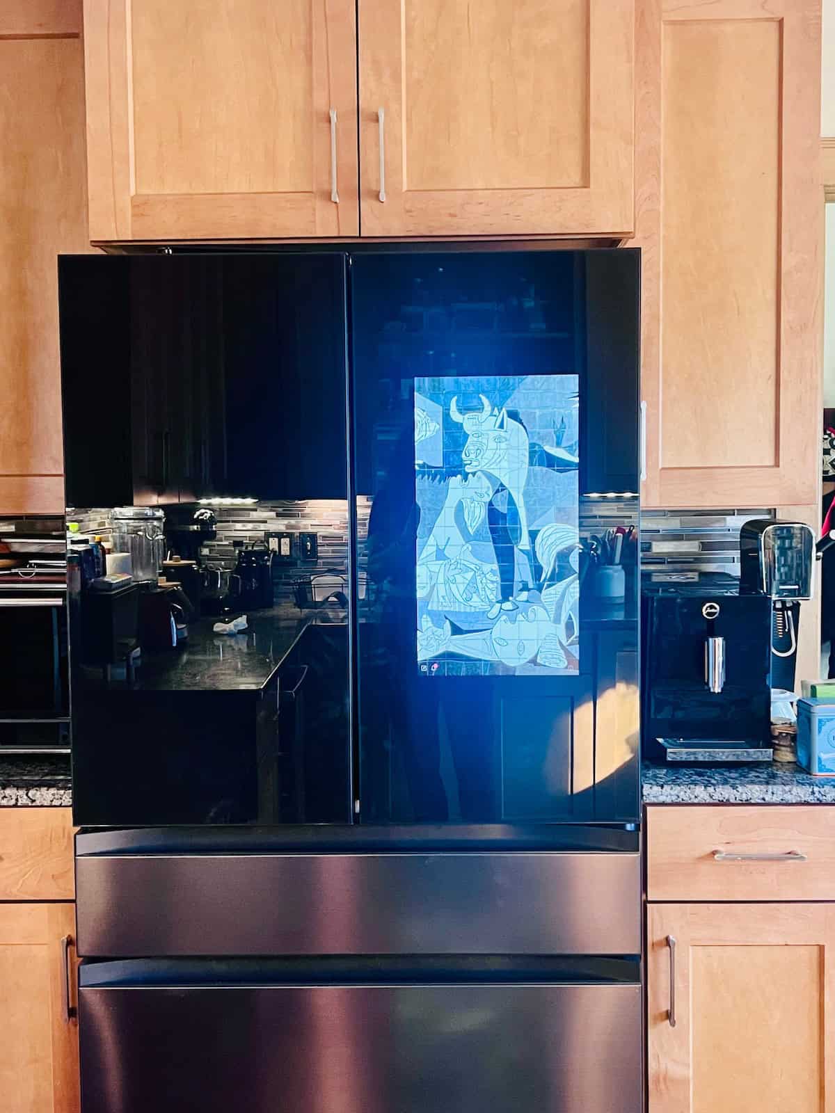 Computerized refrigerator.