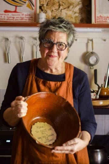 Kate Hill in her French Farmhouse in The Camont.