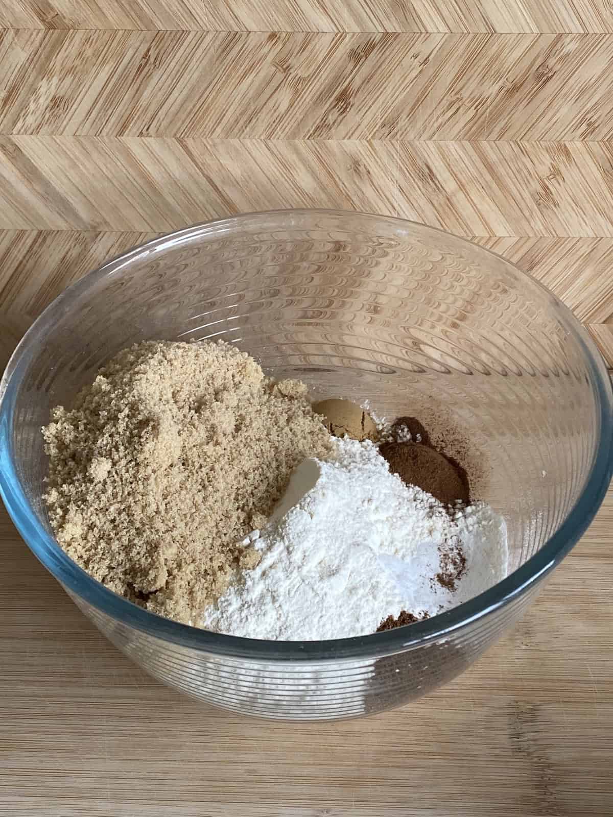 Carrot Cake Traybake ingredients.